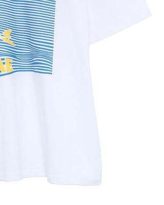Surf print T-shirt