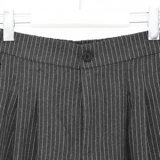 Striped wide slacks