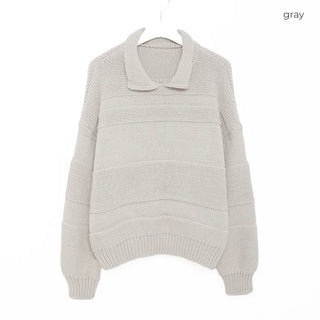 Color patchwork knit