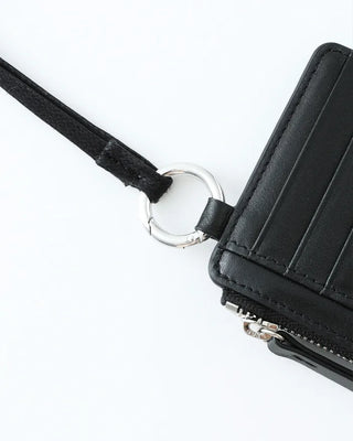 [2nd Re-release] (ORIGINAL) Strap Leather Card Wallet (black)