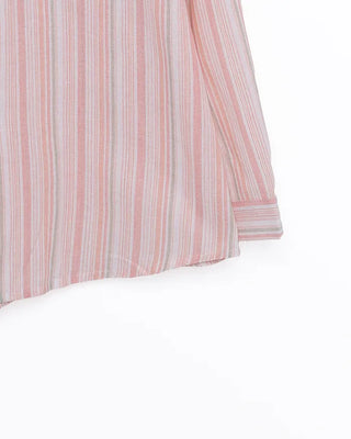 Striped Point Oversized Shirt