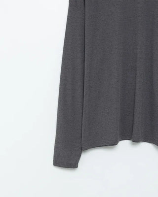 Pastel linen long-sleeved T-shirt