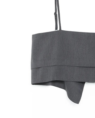 Layered Sleeve Wreath Bustier