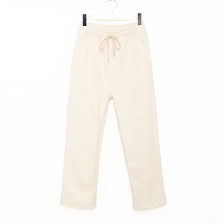 Corduroy half-zip pullover and pants set