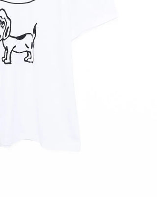 Dog lettering T-shirt