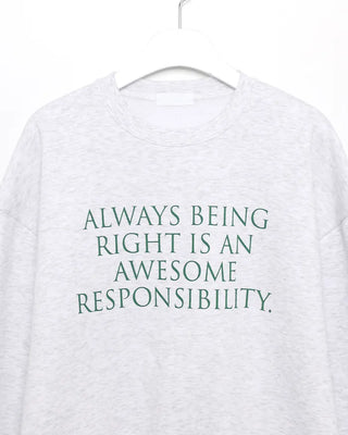Awesome Lettering Sweatshirt