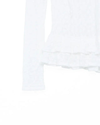 (Set) Lace Tiered Scarf T-Shirt