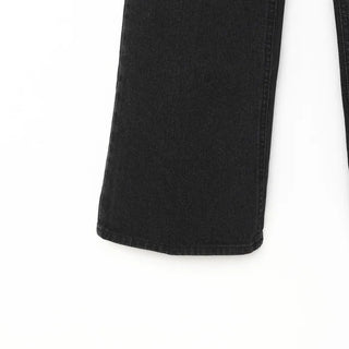 Slim bootcut denim pants