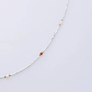 Ethnic beaded necklace