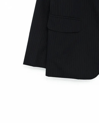 Pinstripe Welt Pocket Jacket