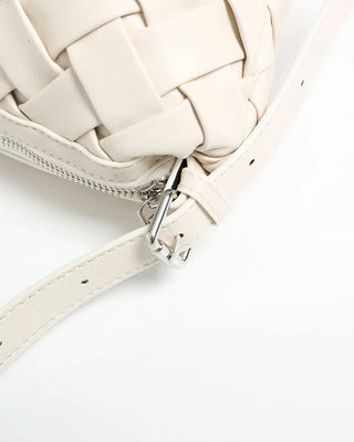Weaving shoulder bag