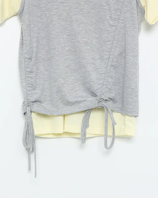 Drawstring Tank & T-Shirt Set
