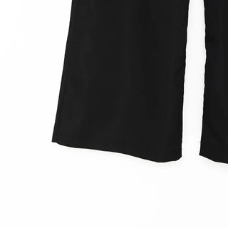 Pleated skirt and slacks set