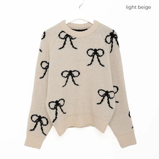 Ribbon Round Knit