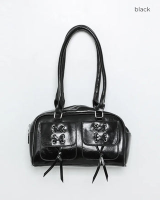 Eyelet Shoulder Bag