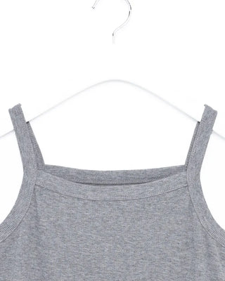 Square neck ribbed camisole