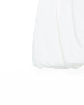 Shirred mini dress