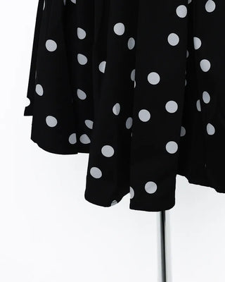Polka Dot Halter Mini Dress