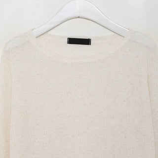 Sheer basic knit