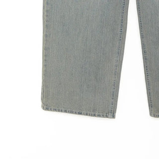 Vintage Wash Wide Denim Pants