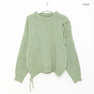 Eyelet Point Knit