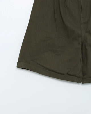 Roll-up chino shorts