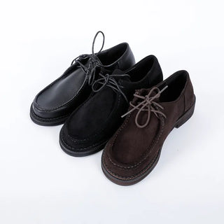 Basic round flat shoes