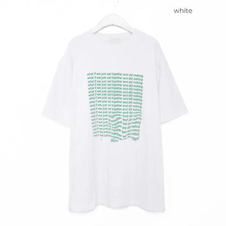 (Unisex) Color Lettering Short-Sleeve T-Shirt