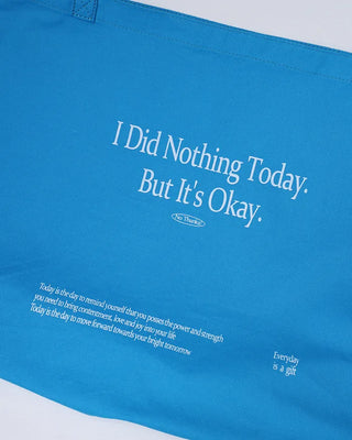 Lettering Square Big Tote Bag