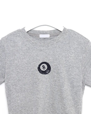 8 Ball Stamp Lettering Half T-Shirt
