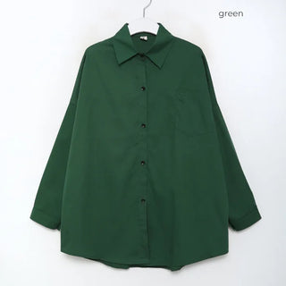 Vivid Overfit Long-Sleeve Shirt