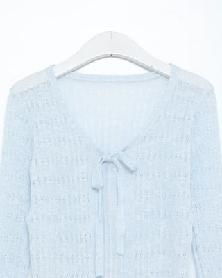 Ribbon Strap Summer Cardigan