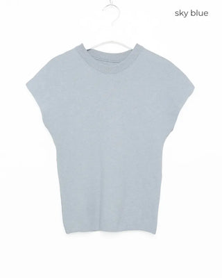 Slim short-sleeve knit