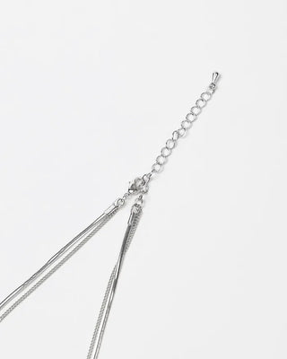 Double line necklace