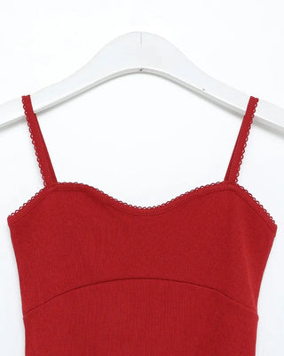 Lace slim camisole