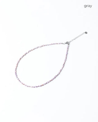 Almond Stone Necklace