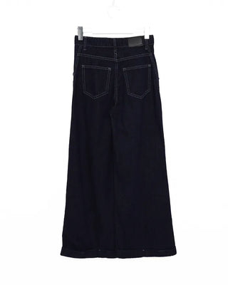 X Wide Side Seam Rigid Denim Pants