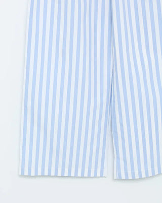 Striped Easy Pants with Waist String