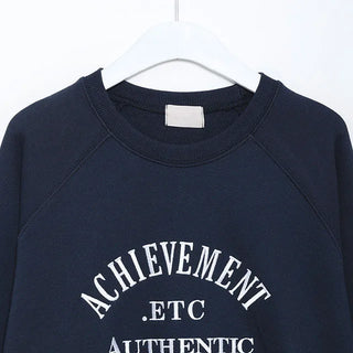 Raglan Sleeve Lettering Sweatshirt