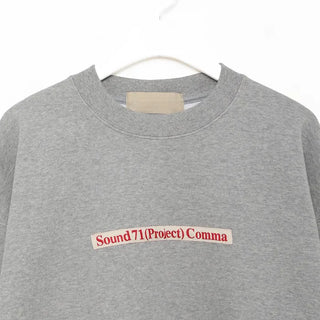 (Unisex) Front Taping Logo Sweatshirt