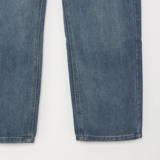 Wide-fit denim pants