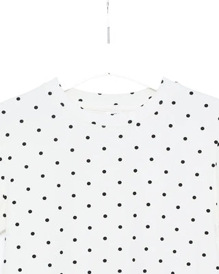 Polka Dot Short-Sleeved T-Shirt