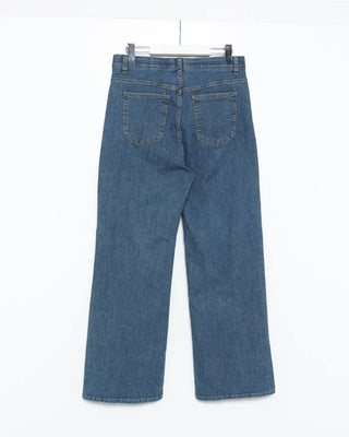 Cool wide denim pants