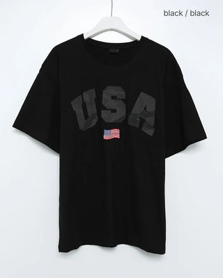 Camouflage Lettering T-Shirt