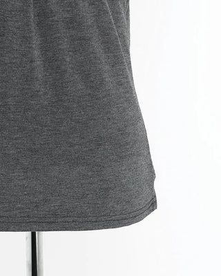 V-button halter neck top