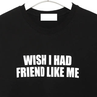 Lettering Half-Crop Half-Sleeve T-Shirt