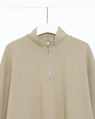 Half-zip sweatshirt