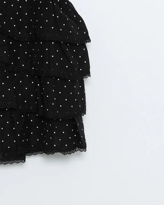 Polka Dot Can-Can Camisole