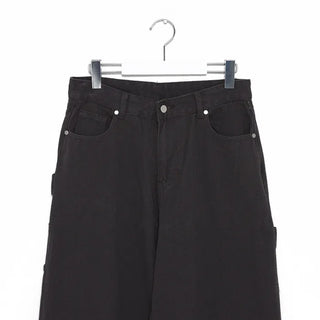 Cotton wide painter pants