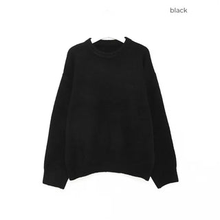 Basic round neck knit